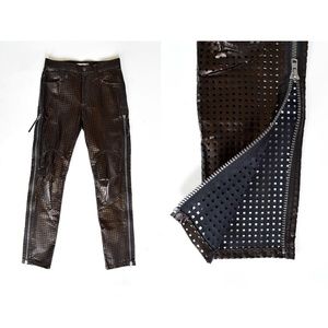 Issey Miyake For Women Issey Miyake Pants y2k Clothing Cut Out Pants Sheer Pants